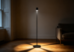 Minimalist Black Metal Standing Floor Lamp